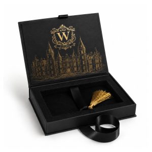 Luxury invitation box for acrylic cards