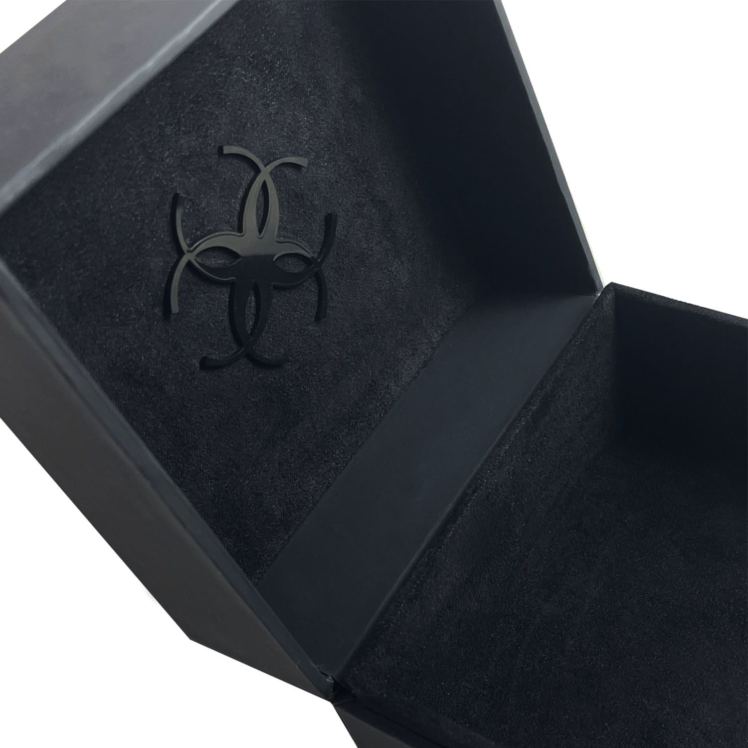 Micro suede jewelry box