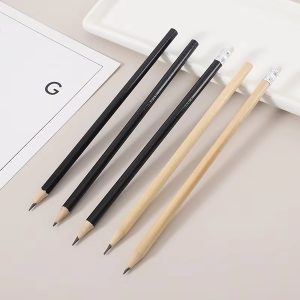 Wooden pencil with custom logo