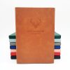 Hot stamped custom logo notebook