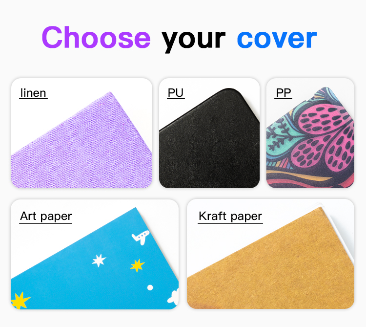 Choose notebook cover style