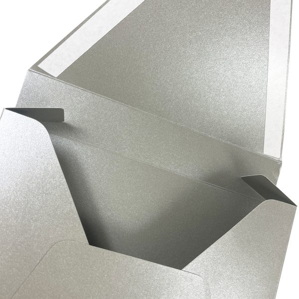 Silver envelope box