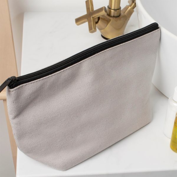 Cotton toiletry bag