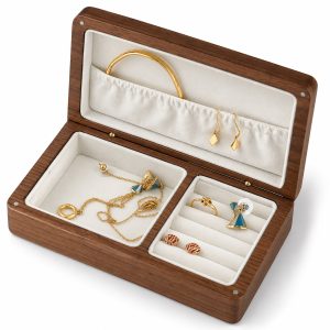 Teak Wood Jewelry Storage Box Thailand