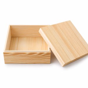 plain custom pine wood box