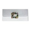 white silk money envelope