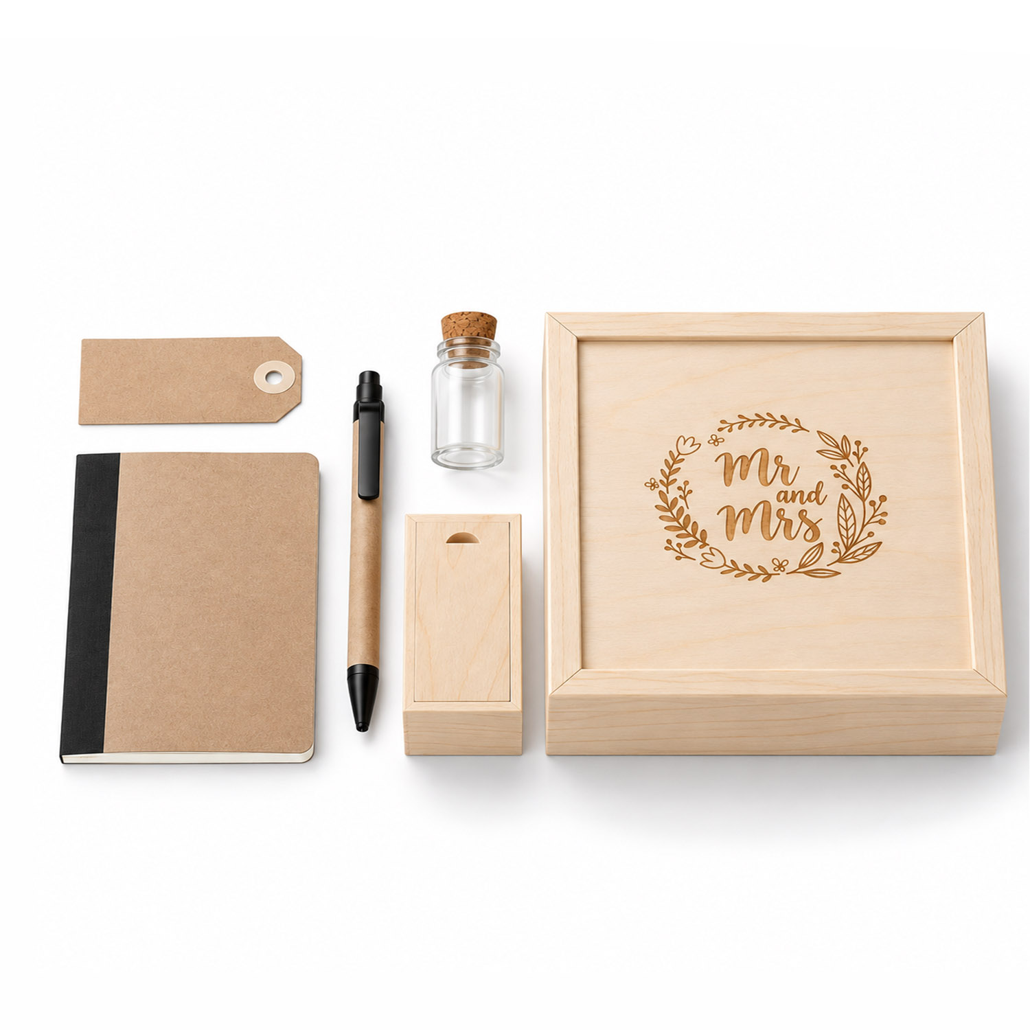 custom laser engraved wooden keepsake box
