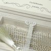 High-end wedding invitations in a box