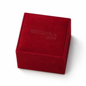 Red Suede Jewelry Box