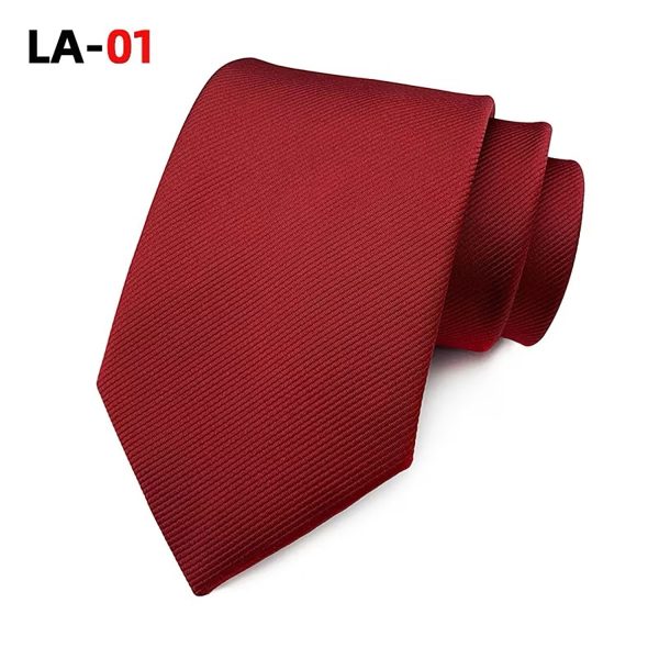 burgundy silk necktie