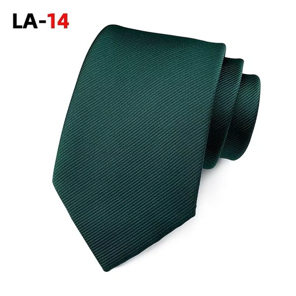 dark green silk necktie