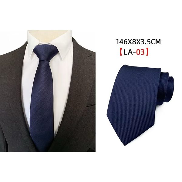 navy blue necktie