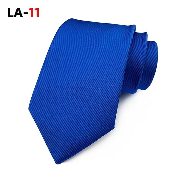 royal blue silk necktie