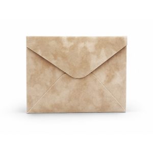 velvet envelope 5 x 7 inch
